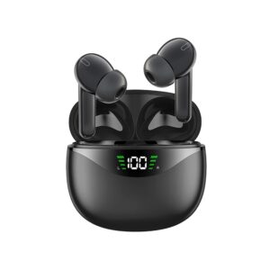 Headphones 30h Playtime With LED Digital Display
